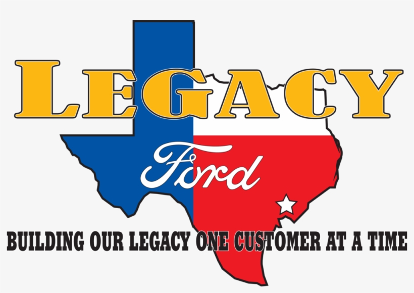 Big Thanks To Legacy Ford In Rosenberg For Their Sponsorship - Legacy Ford Logo, transparent png