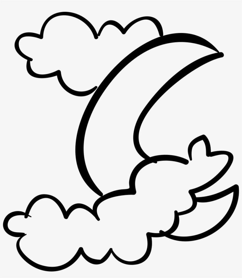 Png File Svg - Halloween Crescent Moon, transparent png