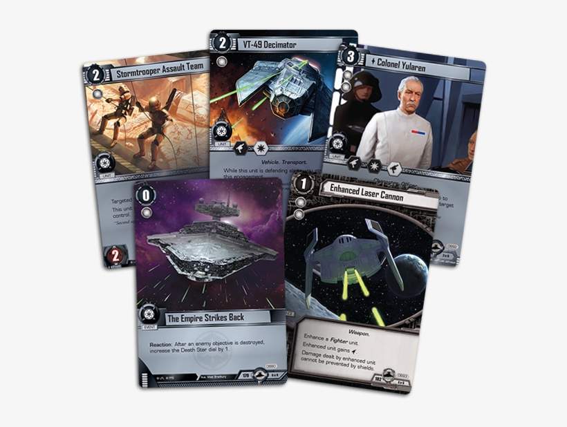 Imperial Entanglement Cards - Star Wars The Card Game Cards, transparent png