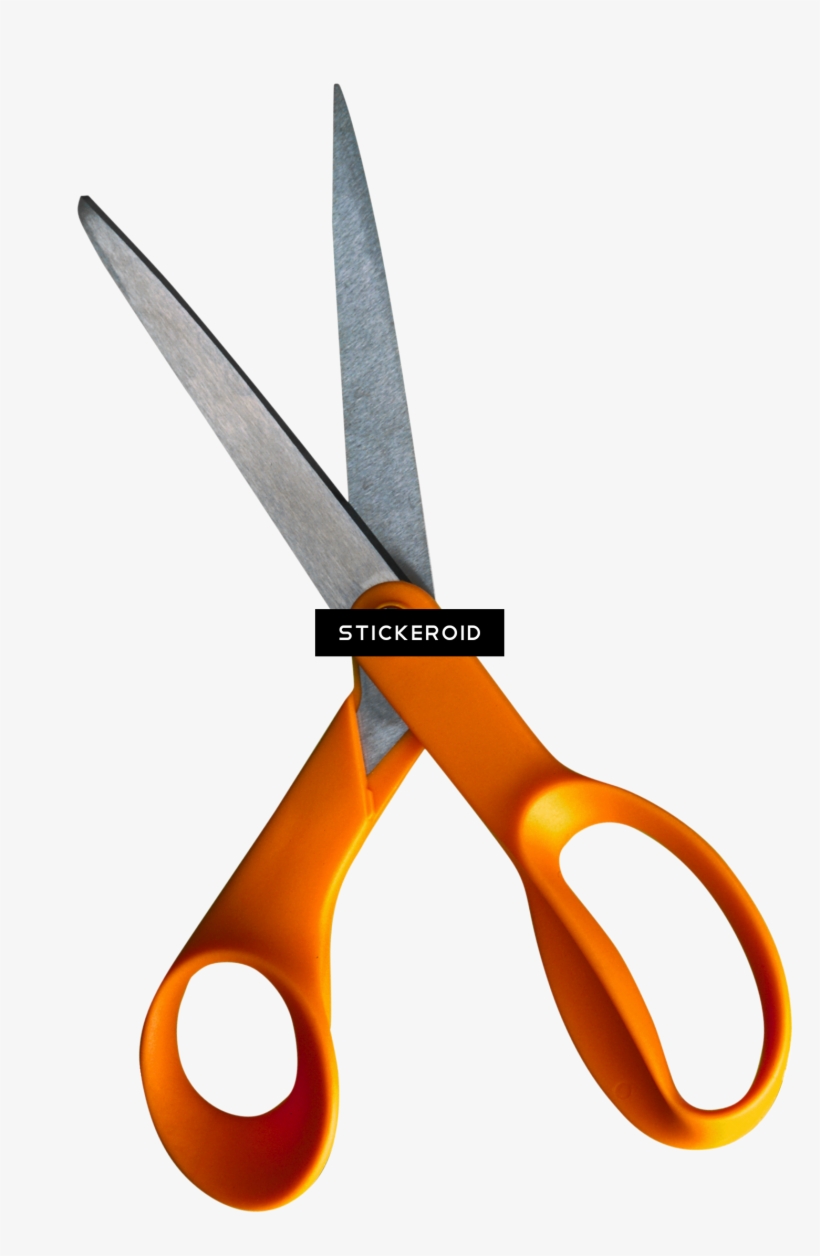 أورانج مقصات التحميل مقص - Utility Knife, transparent png