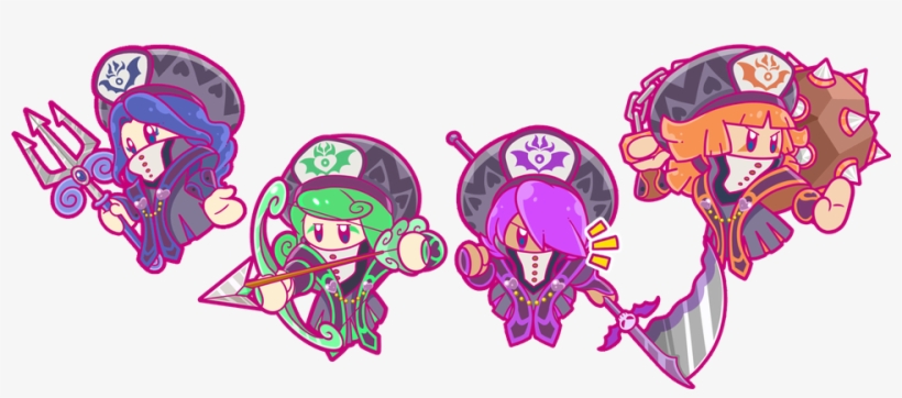 0 서 Kirby Super Star Ultra Kirby's Epic Yarn Kirby - Kirby Star Allies Mage Sisters, transparent png