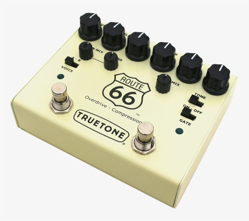V3rt66-angled3 - Truetone Truetone V3 Route 66 Overdrive And Compressor, transparent png