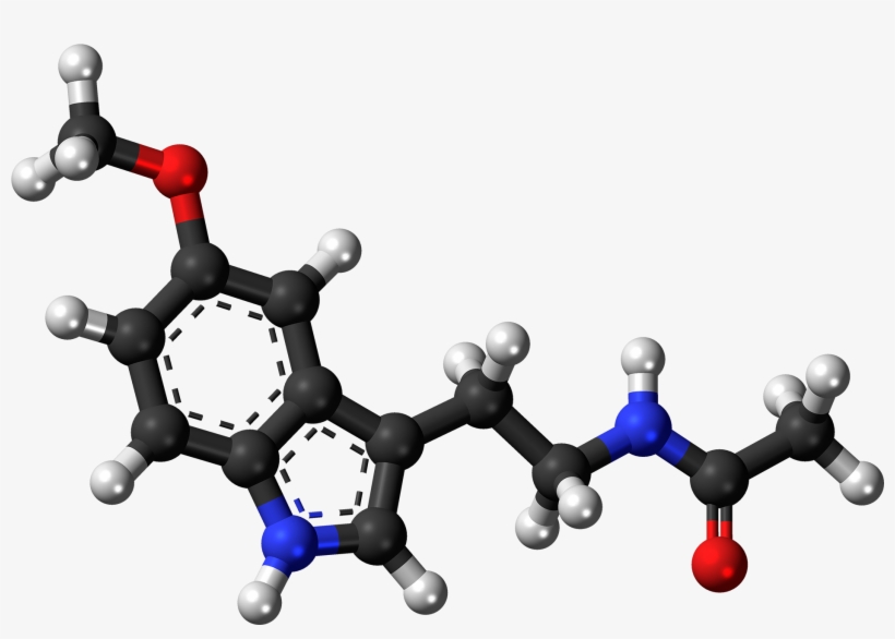 Melatonin Molecule Ball - Amine Compounds (chemical Compounds), transparent png