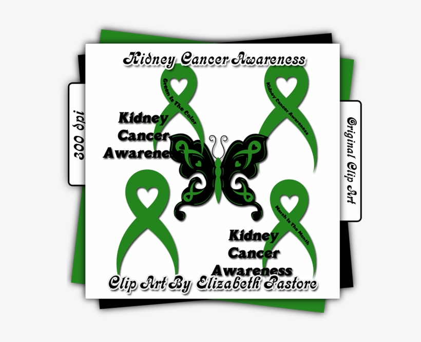 Kidney Cancer Awareness Clip Art Collection Contains - Color Is The Dementia Ribbon, transparent png