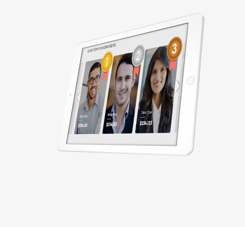 Fundraise Ipad Picture - Smartphone, transparent png