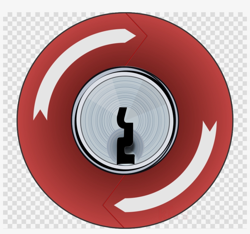 Keylock Png Clipart Push-button Key Clip Art - New Religion (2lp,red) Lp, transparent png