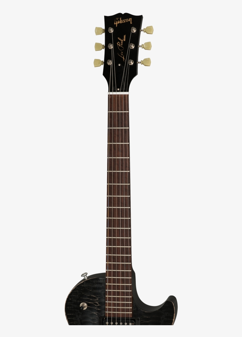 Gibson Les Paul 2018 Bfg Humbuckers Worn Ebony - Gibson 60's Tribute 2016, transparent png