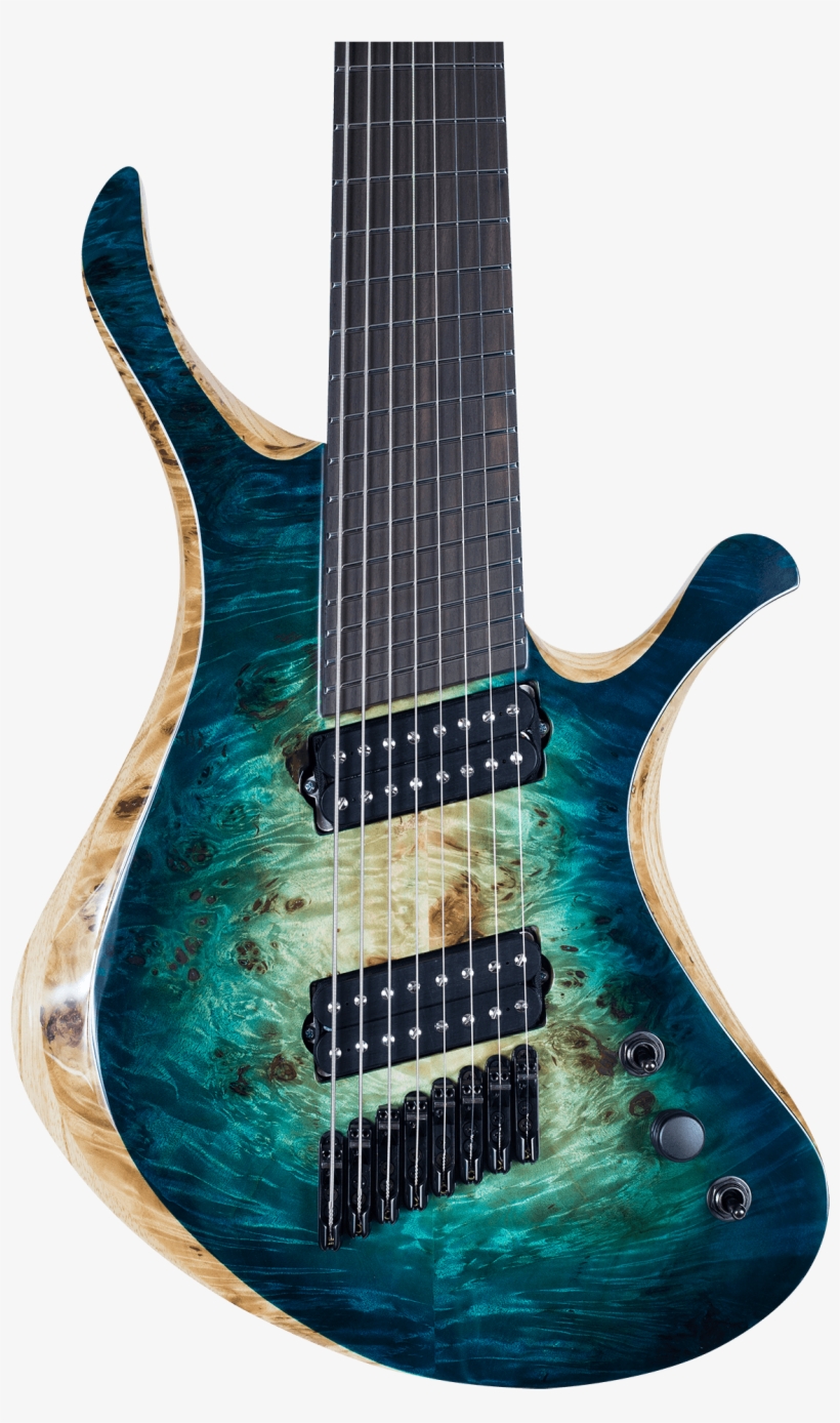 8str And More/guitars/semi Custom Series/swan - Skervesen Swan 8, transparent png