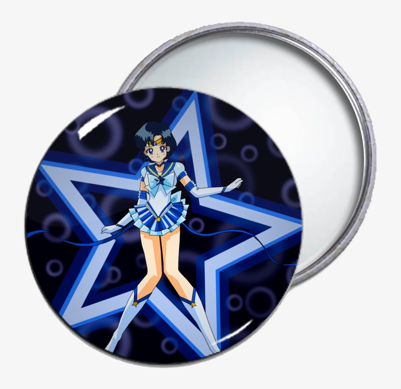 Sailor Mercury Pocket Mirror - Eternal Sailor Mercury, transparent png