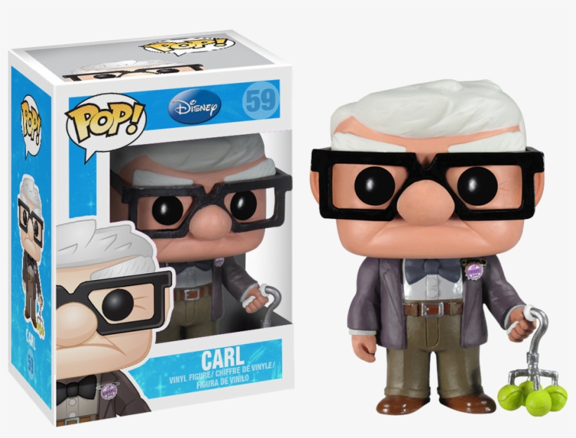 Pop Figure Disney Carl - Funko Pop Carl Up, transparent png