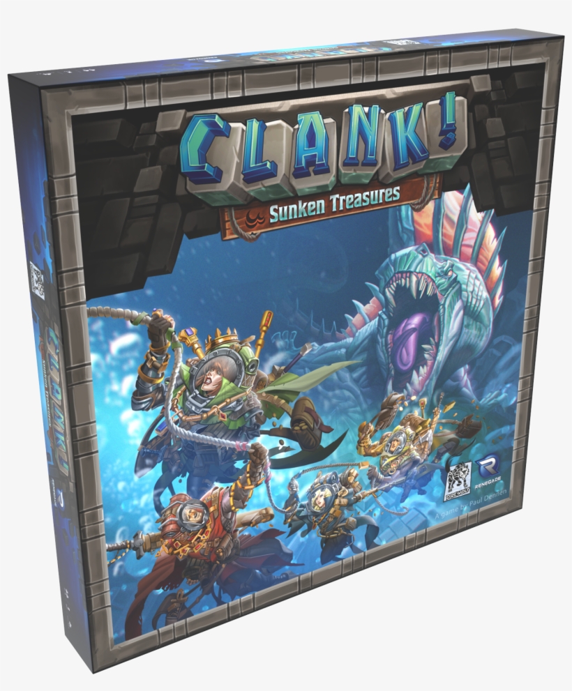 Clank Sunken Treasures - Clank! Sunken Treasures Expansion Board Game, transparent png