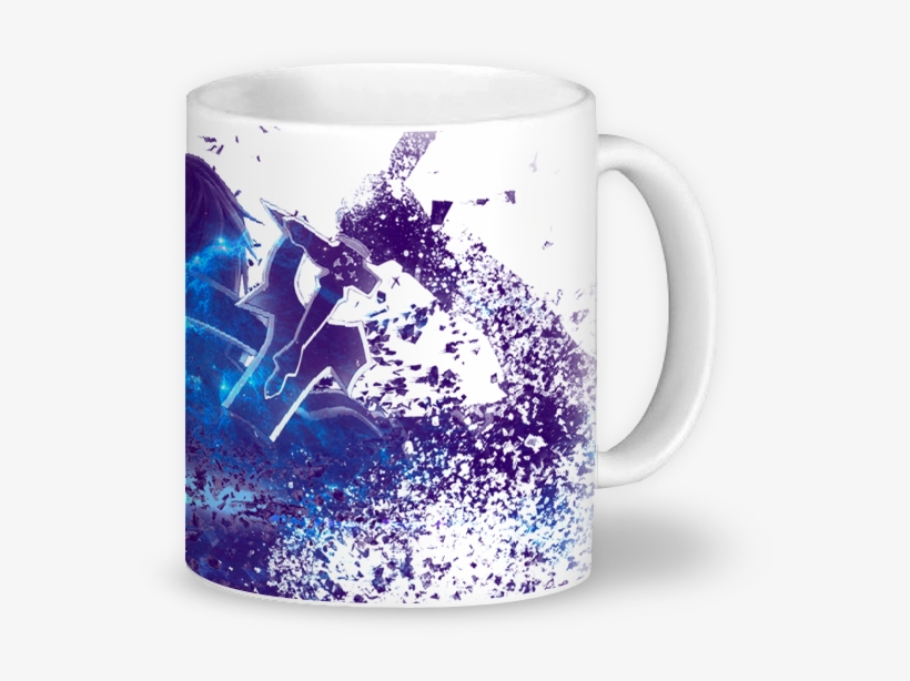 Caneca Kirito Sword Art Online De Pedro Augustona - Kirito, transparent png