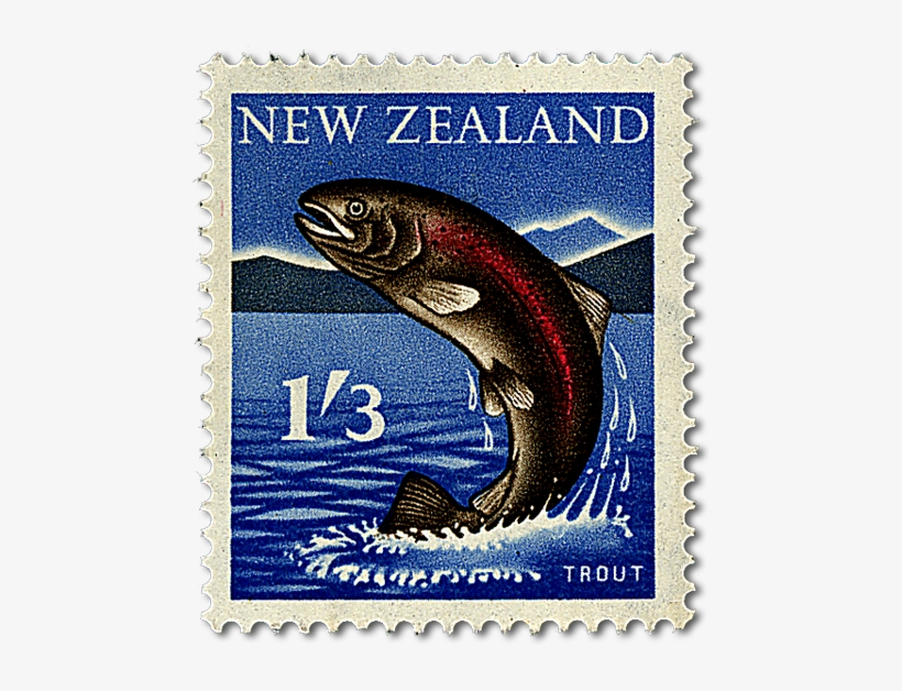 Single 1s 3d 'fishing - Postage Stamp, transparent png