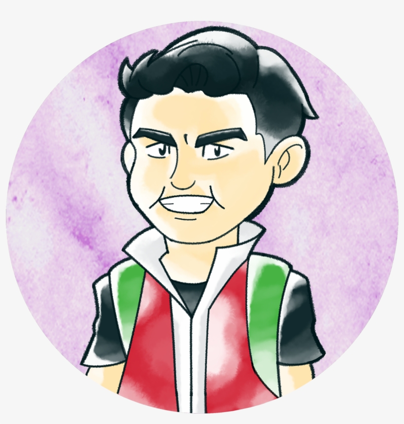 I Drew My Big Brubber @resinate As A Pokemon Trainer - Cartoon, transparent png