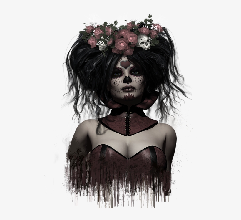 Click And Drag To Re-position The Image, If Desired - Imagenes De Catrinas De Frida Kahlo, transparent png