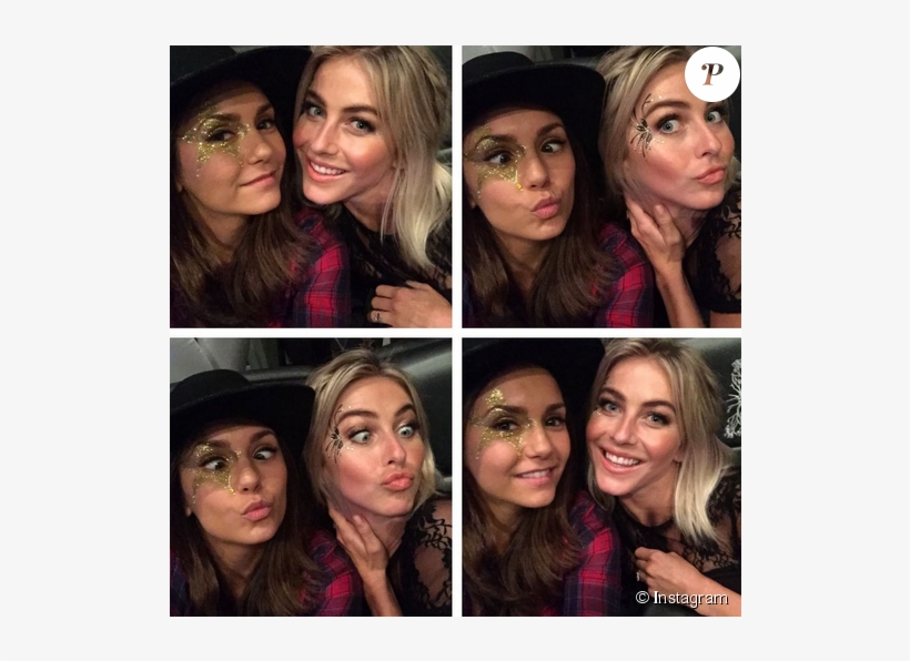 Julianne Hough Et Nina Dobrev En Direction Du Concert - Nina Dobrev, transparent png
