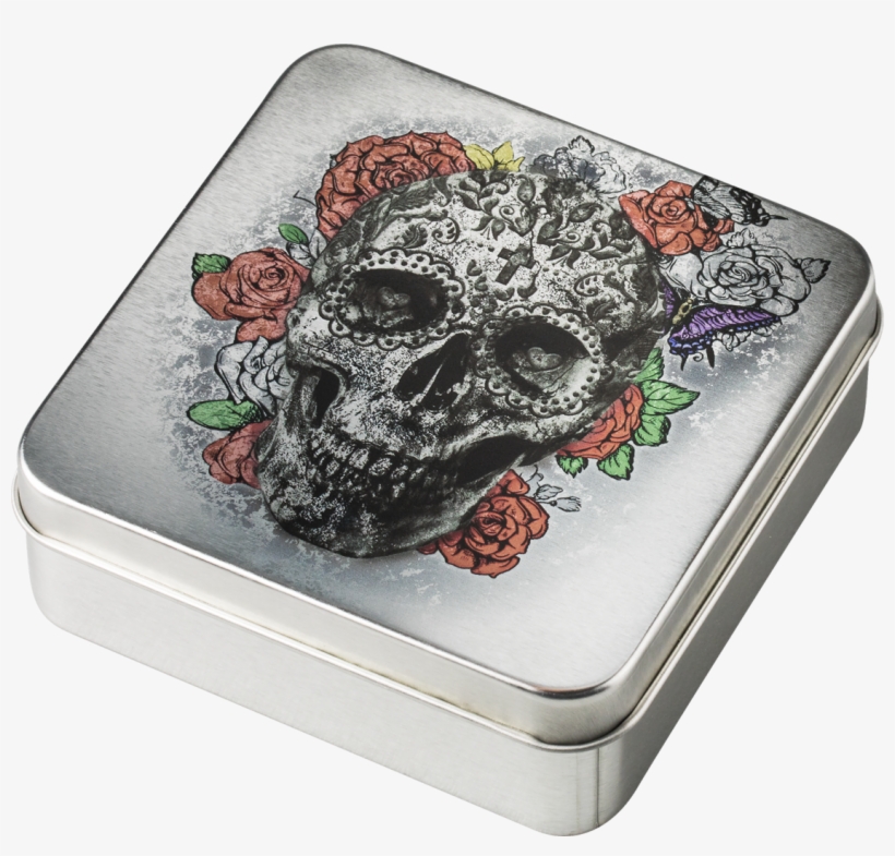 5 $ Dollar La Catrina Skull Totenkopf Ultra High Relief - La Calavera Catrina, transparent png