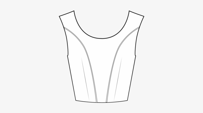 Catrina Bodice - Version - Active Tank, transparent png