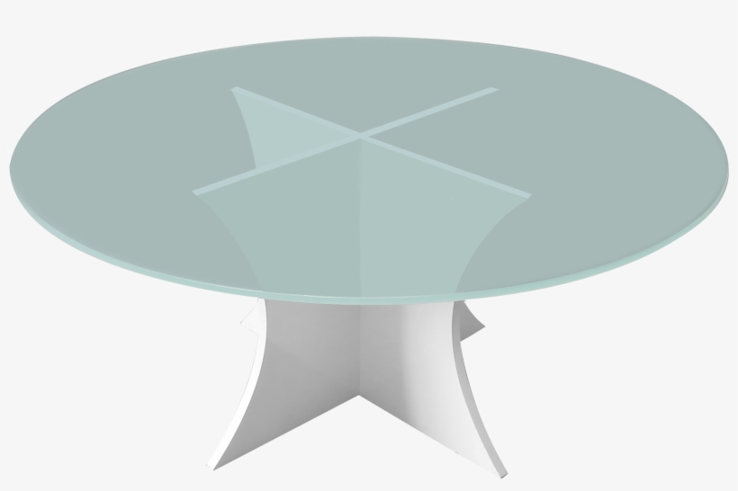 Canterbury Round Glass Coffee Table 1 - Coffee Table, transparent png