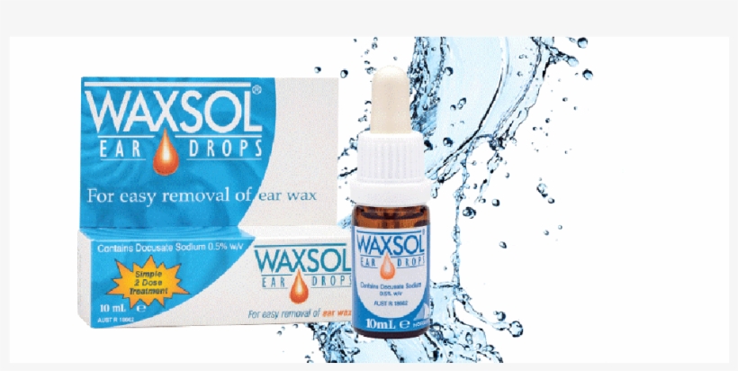Waxsol Drops 10ml, transparent png