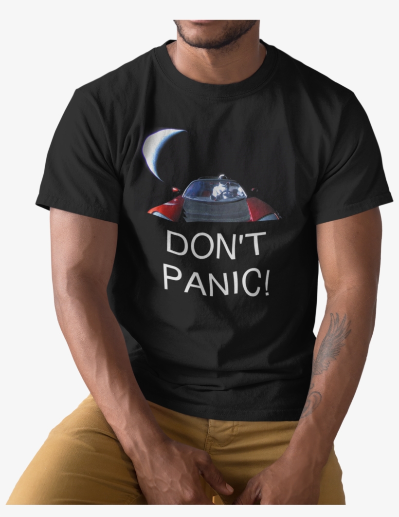 Don't Panic Starman In Space - Colin Kaepernick T Shirt, transparent png