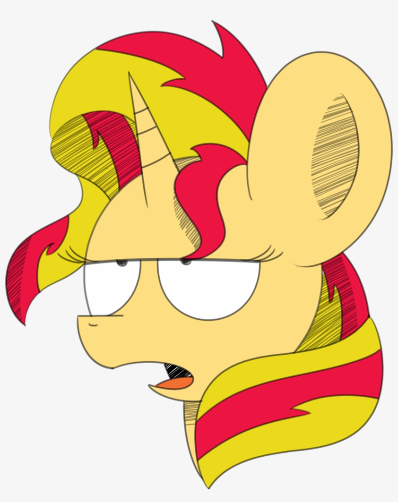 Pastelhorses, Big Ears, Pony, Portrait, Safe, Simple - Cartoon, transparent png
