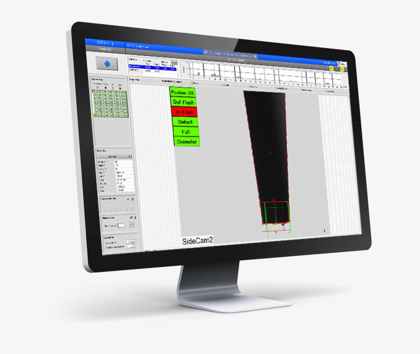 The Quality Control System And Sorting Medical Pipette - Computer Monitor, transparent png