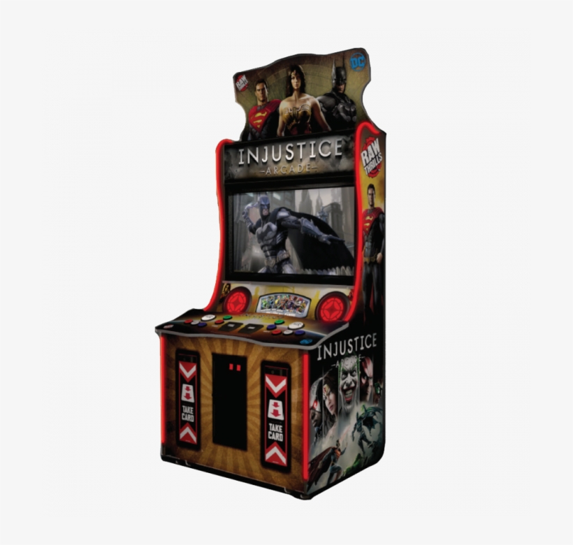Raw Thrills Injustice Arcade - Injustice Arcade Game Machine, transparent png