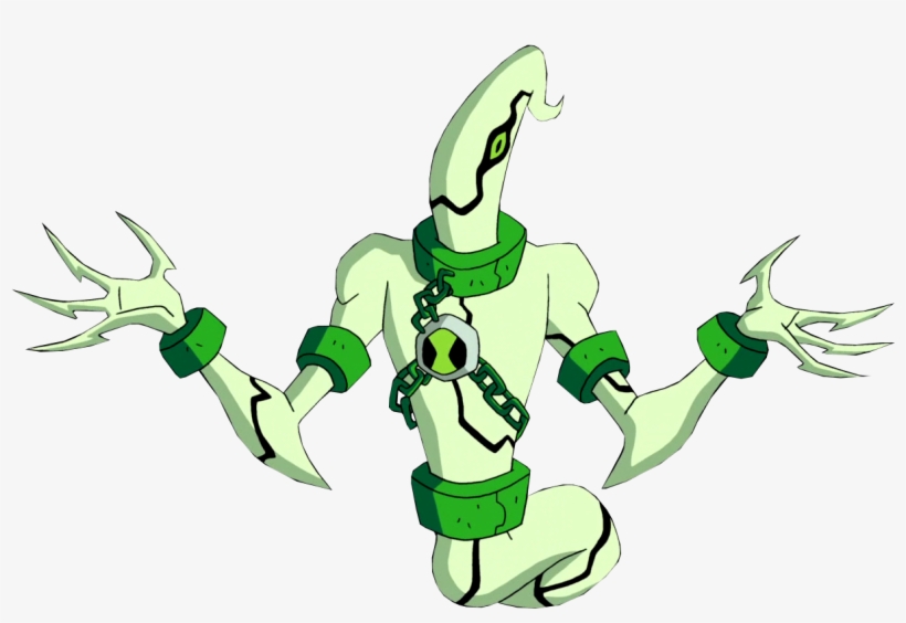 Ghostfreak Aliens De Ben 10 Omniverse Galactic Monsters 1230x796 Png Download Pngkit
