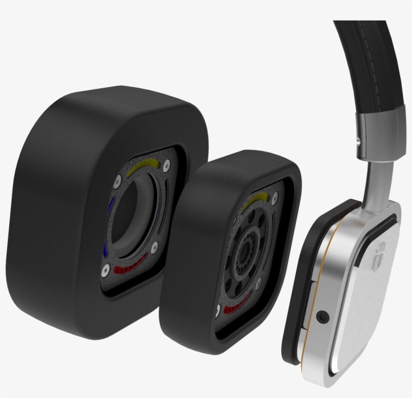 Torque T402v On-ear Headphones With Mic, transparent png