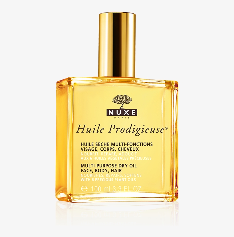 Nuxe Huile Prodigieuse Multi-purpose Dry Oil - Nuxe Prodigieuse Anti-fatique Moisturizing Night Cream, transparent png