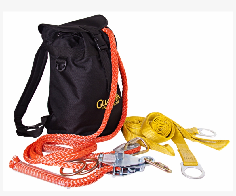 Move Your Mouse Over Image Or Click To Enlarge - Guardian Horizontal Rope Lifeline System - 30 Ft., transparent png
