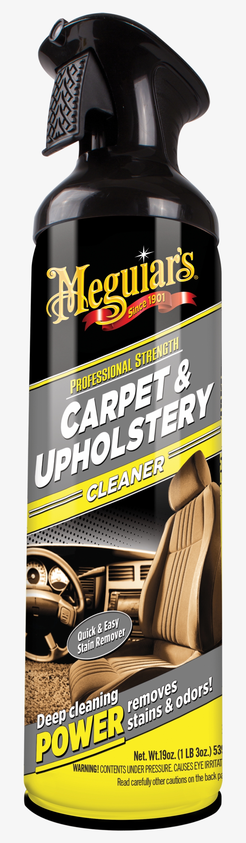Carpet & Upholstery Cleaner - G9719 Meguiars, transparent png