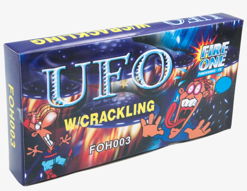 Ufo W/crackling - Superhero, transparent png