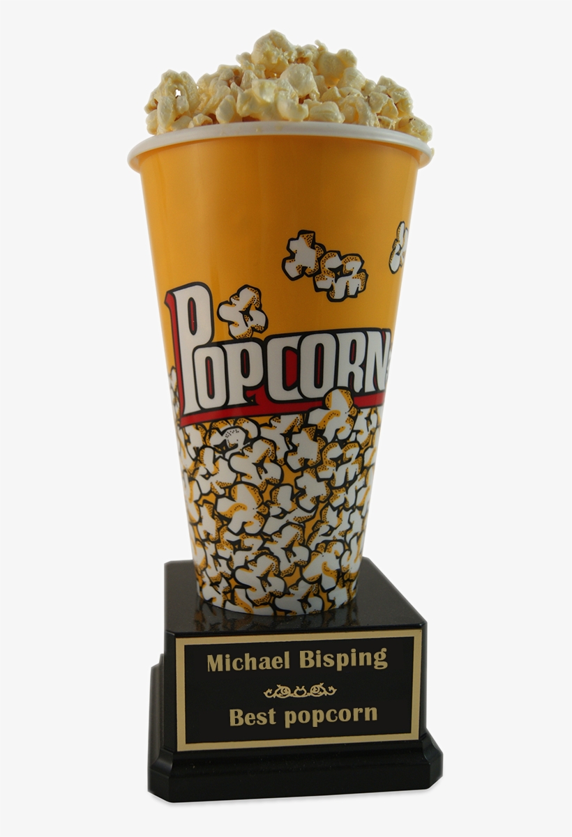 [ Img] - 1 Large Reusable Plastic Popcorn Tubs Container Movie, transparent png