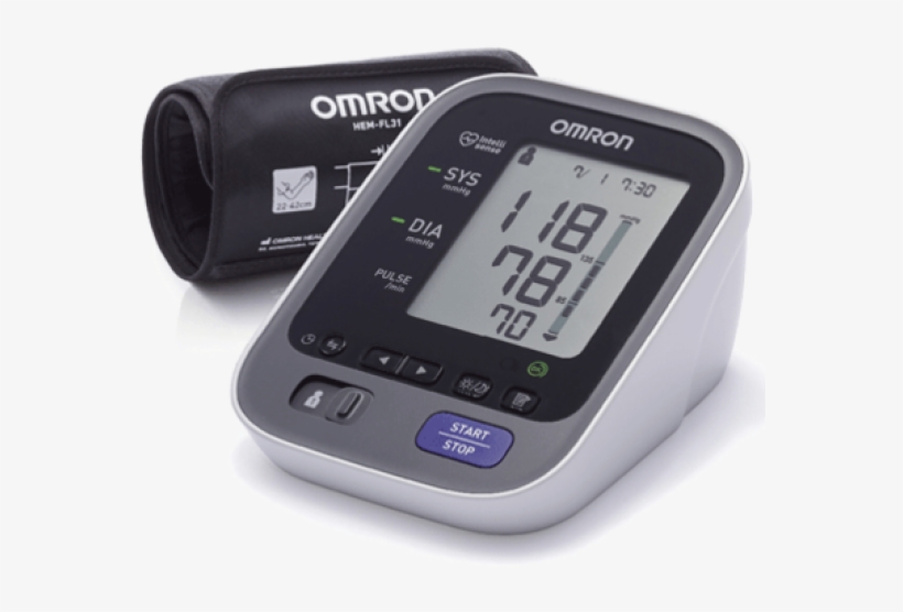 Omron M7 Upper Arm Blood Pressure Monitor, transparent png