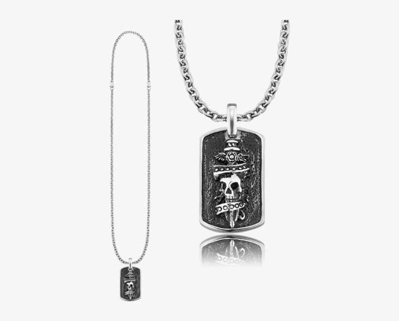 Save Brave Dog Tag Necklace Jack Stainless Steel - Necklace, transparent png