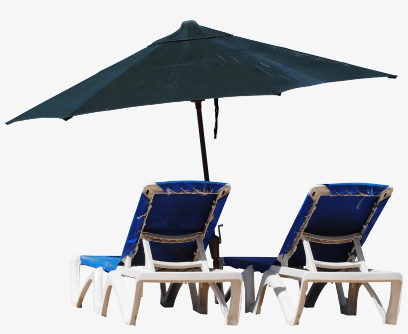 Beachchairs - Manandkidwalkingbeach - Chair Beach Umbrella Png, transparent png