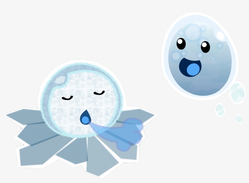 Snow And Frost Slime 2 - Snow, transparent png
