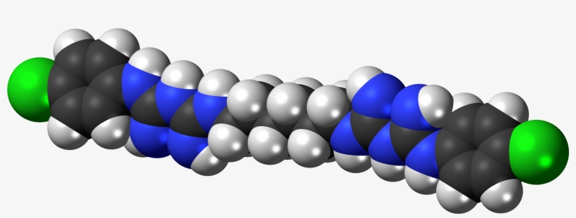 Chlorhexidine Molecule, transparent png