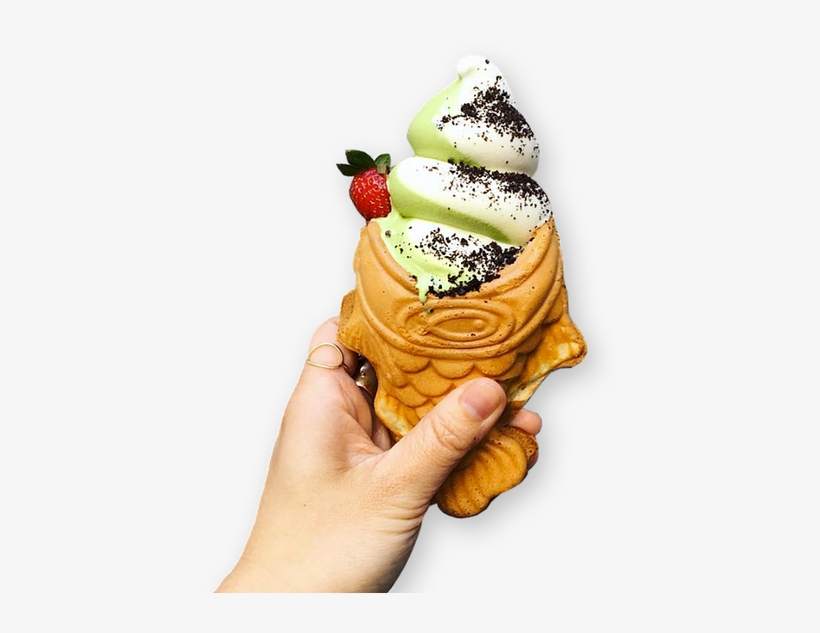 Red Bean, Taro, Custard, And Nutella Filling Options - Somi Somi Ice Cream, transparent png