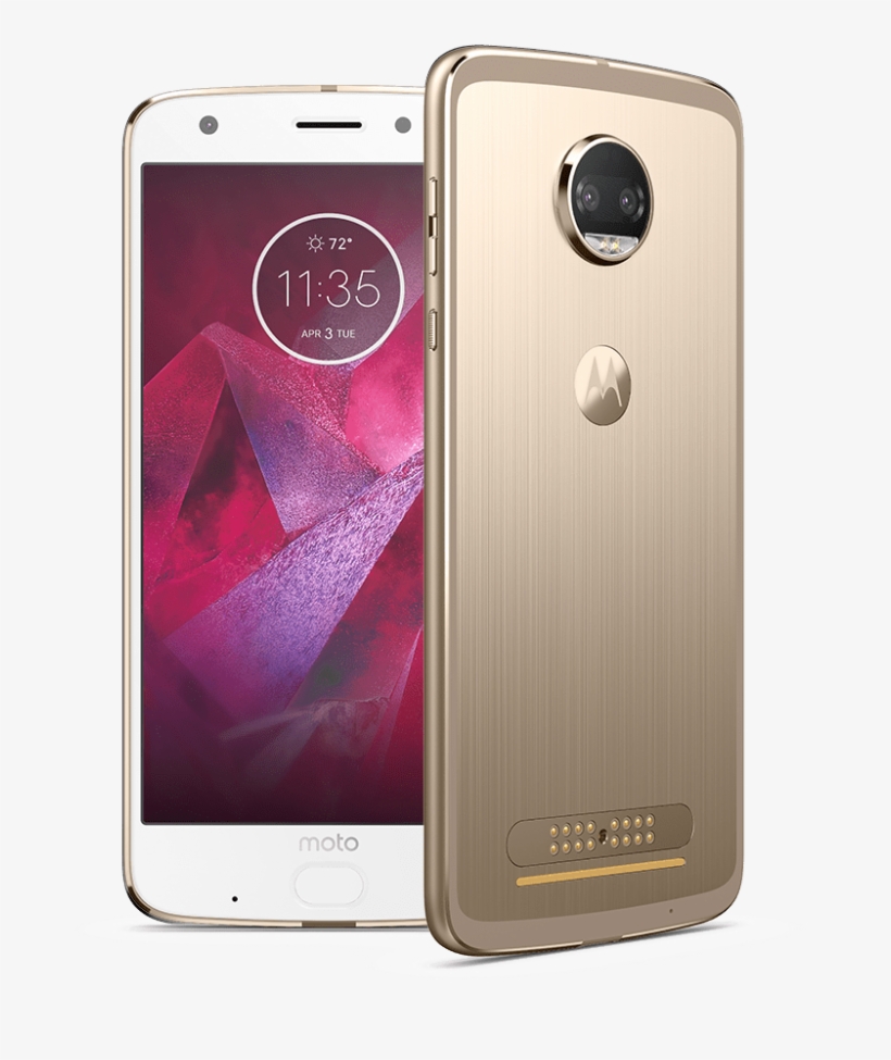 64gb Motorola Moto Z2 Force Edition Smartphone For - Motorola Moto Z2 Force - 64 Gb - Super Black - Verizon, transparent png