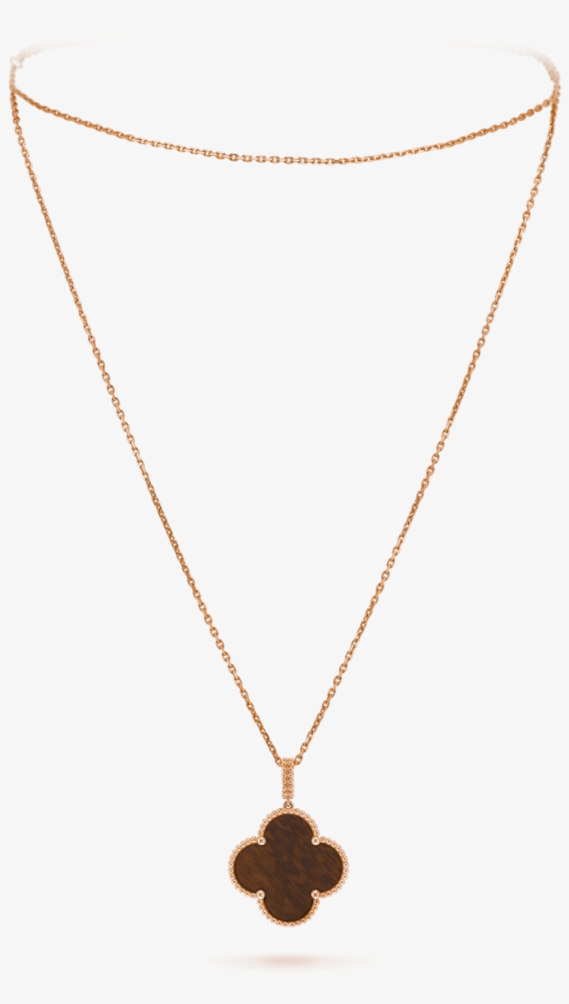 Magic Alhambra Long Necklace, 1 Motif, - Van Cleef & Arpels, transparent png