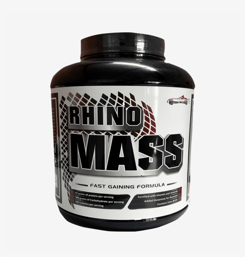 Rhino Mass - Rhino Protein, transparent png