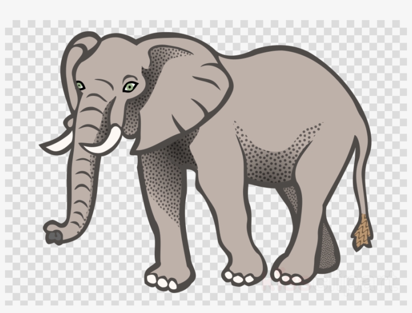 Download Clip Art Elephant Clipart African Bush Elephant, transparent png