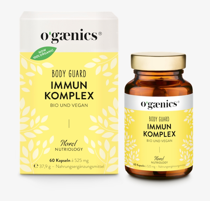 Supplements - Ogaenics B Happy Vitamin B-komplex 60 Kapseln, transparent png