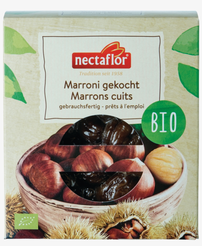 Organic Chestnuts Cooked 200g - ネクタフロー ソフトフルーツ プルーン 200g, transparent png