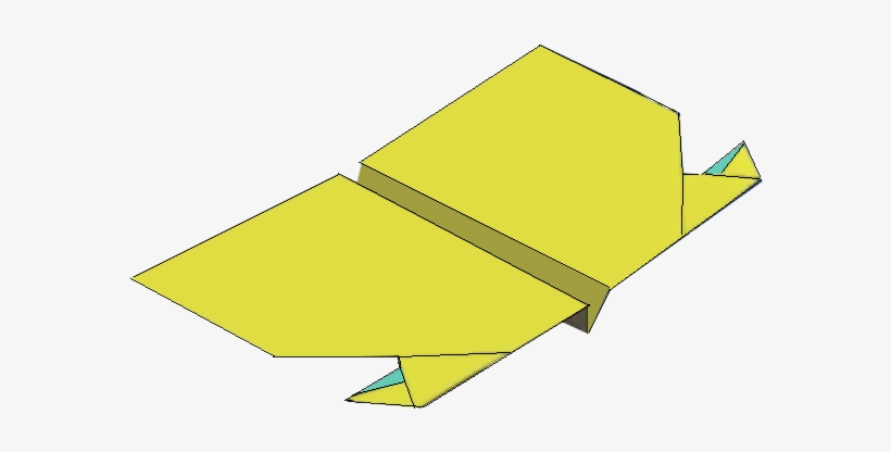 Standard Paper Airplane - Paper, transparent png