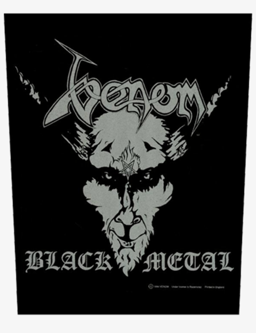 Buy Black Metal By Venom - Venom Black Metal Patch, transparent png