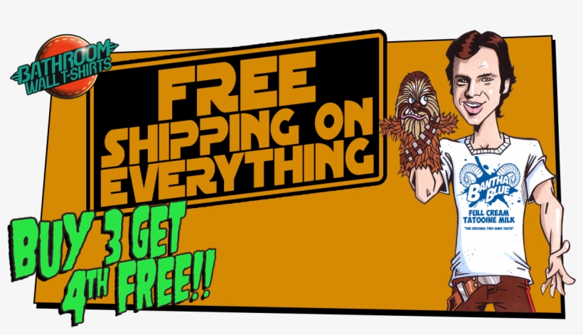 Star Wars T-shirts - Cartoon, transparent png